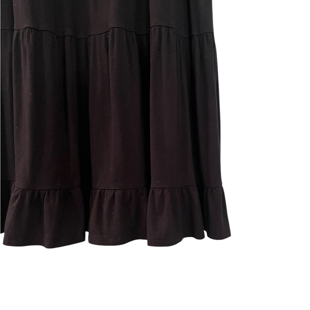 SO Tiered Black Dress Womens Size Small - Picture 3 of 7